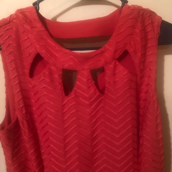 💜Enfocus Studio Orange Dress. Size 10. - Picture 2 of 4